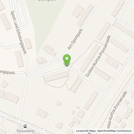 Standortübersicht der Tankstelle Stadtwerke Strausberg GmbH in 15344 Strausberg