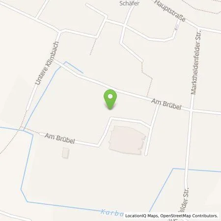 Standortübersicht der Tankstelle NEG Neue Energien Mainfranken GmbH in 97842 Karbach