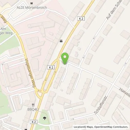 Standortübersicht der Tankstelle Stadtwerke Düsseldorf AG in 40470 Düsseldorf