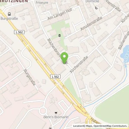 Standortübersicht der Tankstelle ib company GmbH in 75172 Pforzheim