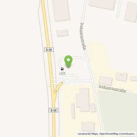 Standortübersicht der Tankstelle Thomas Lex GmbH in 49565 Bramsche