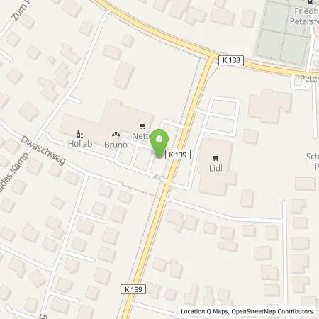 Standortübersicht der Tankstelle EWE Go GmbH in 26160 Bad Zwischenahn