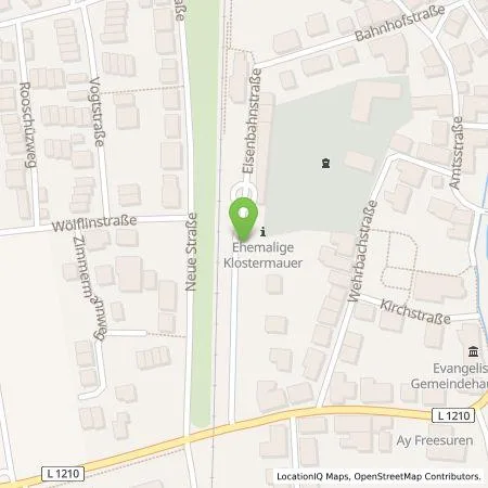 Standortübersicht der Tankstelle deer GmbH in 73277 Owen