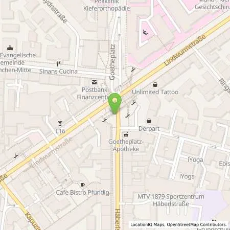 Standortübersicht der Tankstelle SWM Versorgungs GmbH in 80337 München