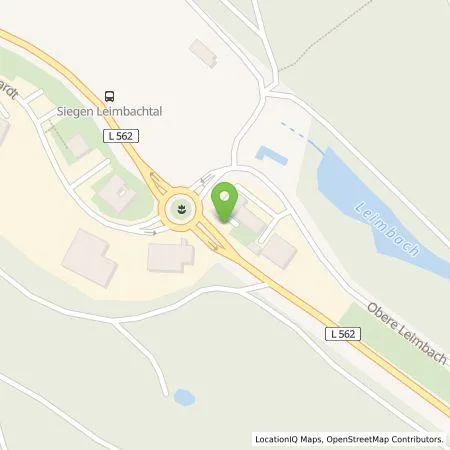 Standortübersicht der Tankstelle advercharge GmbH in 57074 Siegen