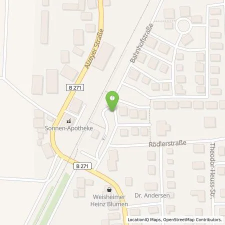 Standortübersicht der Tankstelle SOLIX ENERGIE aus Bürgerhand Rheinhessen eG in 67592 Flörsheim-Dalsheim