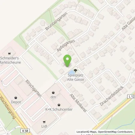 Standortübersicht der Tankstelle Eduard Giss in 53343 Wachtberg