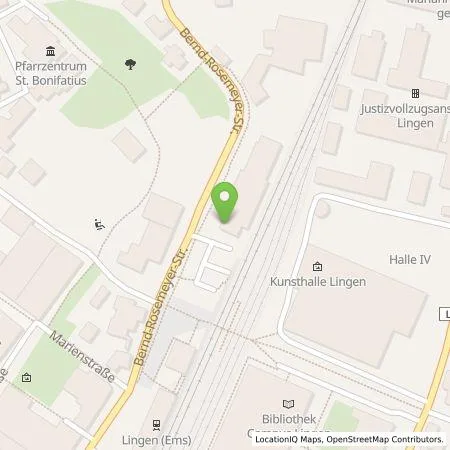 Standortübersicht der Tankstelle Miteinander Pflegedienst GmbH in 49808 Lingen