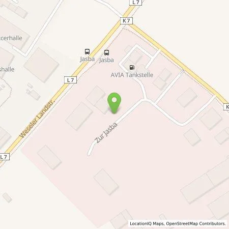 Standortübersicht der Tankstelle Autozentrum Ebber GmbH in 46459 Rees