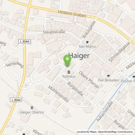 Standortübersicht der Tankstelle Stadtwerke Haiger in 35708 Haiger