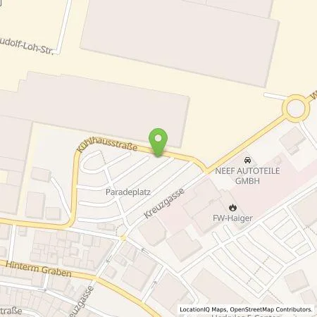 Standortübersicht der Tankstelle Stadtwerke Haiger in 35708 Haiger