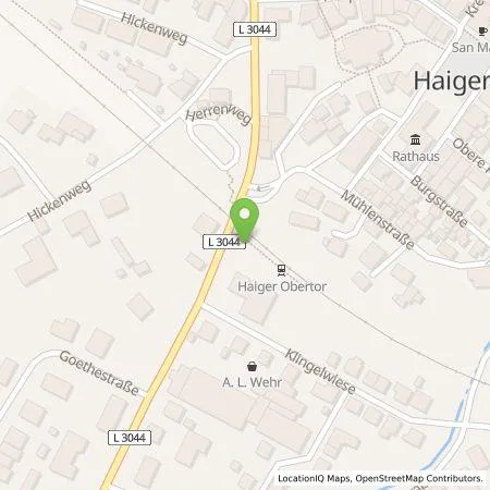 Standortübersicht der Tankstelle Stadtwerke Haiger in 35708 Haiger