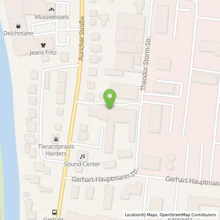 Standortübersicht der Tankstelle Ostfriesische Beschäftigungs- und Wohnstätten GmbH in 26721 Emden