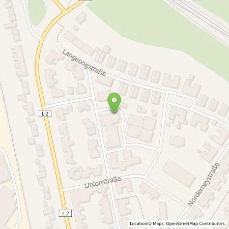 Standortübersicht der Tankstelle Ostfriesische Beschäftigungs- und Wohnstätten GmbH in 26725 Emden