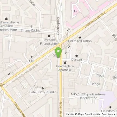 Standortübersicht der Tankstelle SWM Versorgungs GmbH in 80337 München