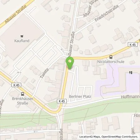 Standortübersicht der Tankstelle Stadt Höxter in 37671 Höxter