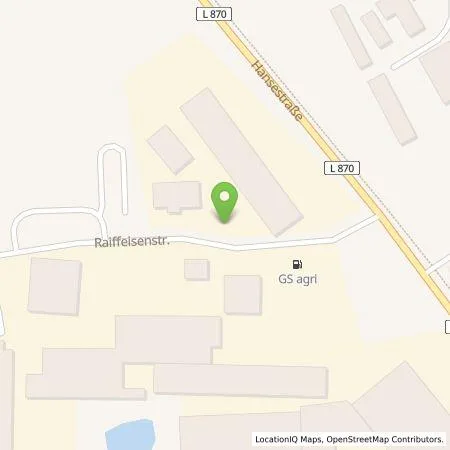 Standortübersicht der Tankstelle GS Die Genossenschaft eG in 49685 Emstek