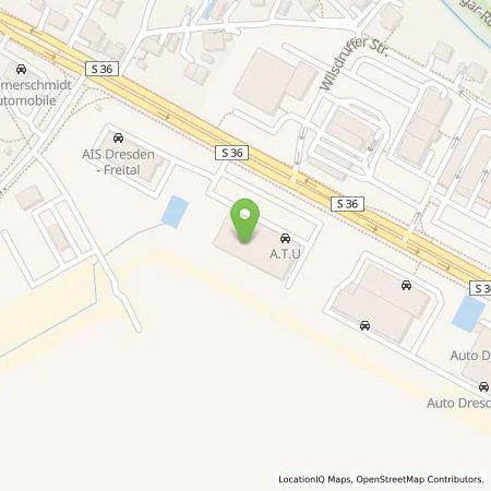 Standortübersicht der Tankstelle VGRDD GmbH in 01705 Freital