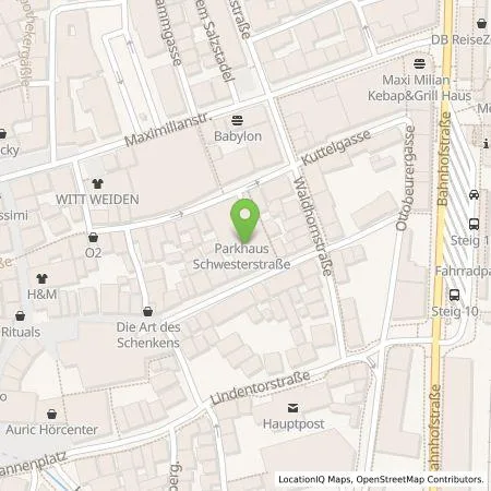 Standortübersicht der Tankstelle Stadtwerke Memmingen in 87700 Memmingen