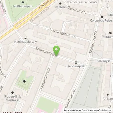 Standortübersicht der Tankstelle SWM Versorgungs GmbH in 80337 München