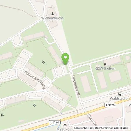 Standortübersicht der Tankstelle ServiceSTADTwerke GmbH & Co. KG in 35394 Gießen