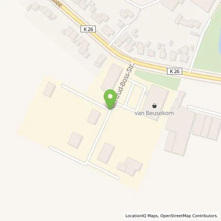 Standortübersicht der Tankstelle Kuster Energy Tankstellen GmbH in 47533 Kleve