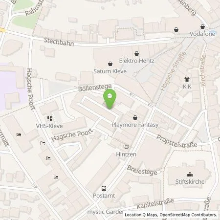 Standortübersicht der Tankstelle Kuster Energy Tankstellen GmbH in 47533 Kleve