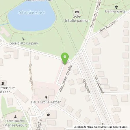 Standortübersicht der Tankstelle Haus Große Kettler in 49196 Bad Laer