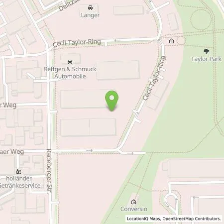 Standortübersicht der Tankstelle Honeycamp Management GmbH in 68309 Mannheim