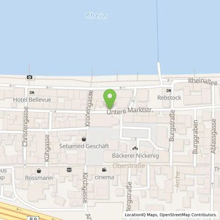 Standortübersicht der Tankstelle BOGAMA Einzelunternehmung in 56154 Boppard