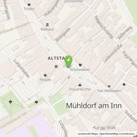 Standortübersicht der Tankstelle Stadtwerke Mühldorf a. Inn GmbH & Co. KG in 84453 Mühldorf a. Inn