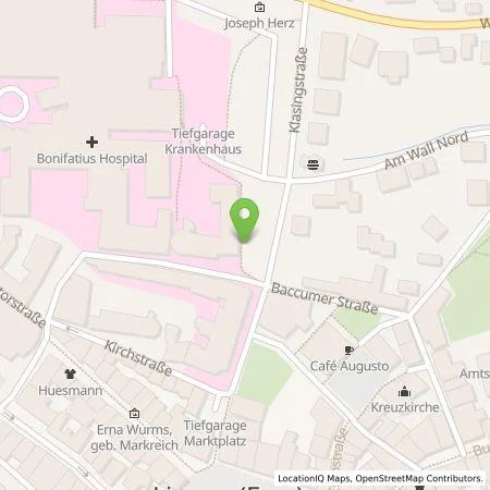 Standortübersicht der Tankstelle Stadtwerke Lingen GmbH in 49808 Lingen