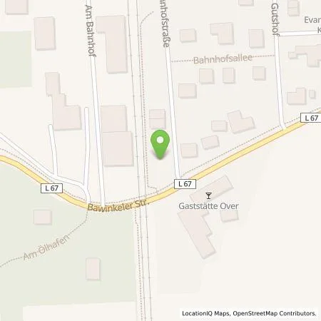 Standortübersicht der Tankstelle Stadtwerke Lingen GmbH in 49744 Geeste