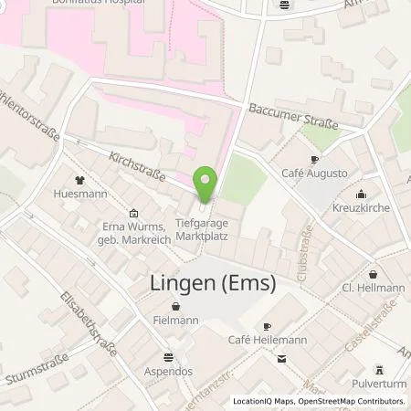 Standortübersicht der Tankstelle Stadtwerke Lingen GmbH in 49808 Lingen