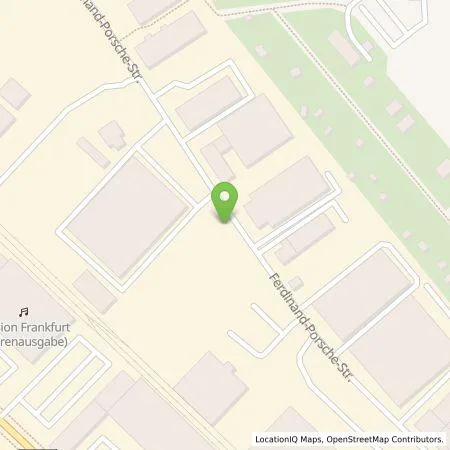 Standortübersicht der Tankstelle FES Frankfurter Entsorgungs- und Service GmbH in 60386 Frankfurt am Main