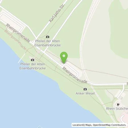 Standortübersicht der Tankstelle Stadtwerke Wesel GmbH in 46487 Wesel