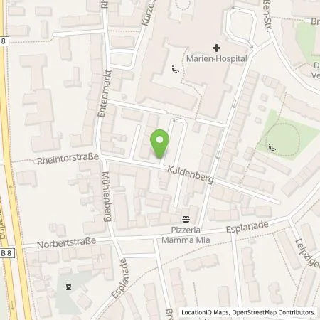 Standortübersicht der Tankstelle Stadtwerke Wesel GmbH in 46483 Wesel