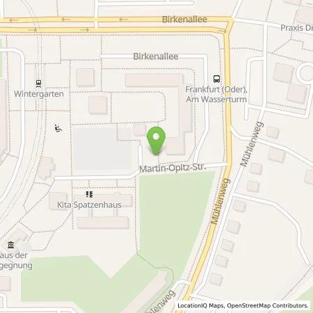 Standortübersicht der Tankstelle Elektro Jahn GmbH & Co.KG in 15232 Frankfurt (Oder)