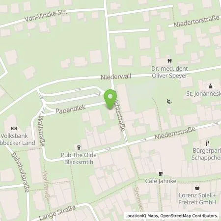 Standortübersicht der Tankstelle Stadtwerke Lübbecke GmbH in 32312 Lübbecke