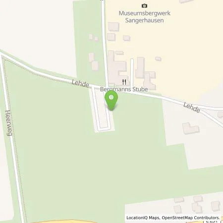 Standortübersicht der Tankstelle Sangerhäuser Erneuerbare Energie Service Gesellschaft mbH in 06526 Sangerhausen