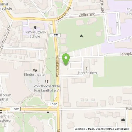 Standortübersicht der Tankstelle Regioladen+ GmbH & Co.KG in 67227 Frankenthal (Pfalz)