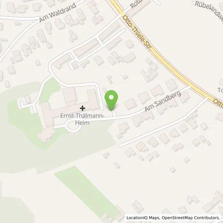 Standortübersicht der Tankstelle Energieversorgung Guben GmbH in 03172 Guben