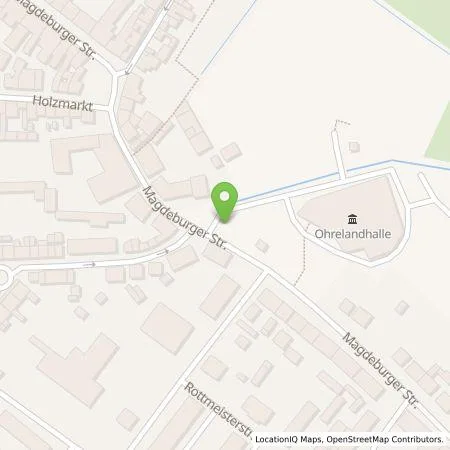 Standortübersicht der Tankstelle Q1 Energie AG in 39340 Haldensleben