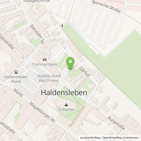 Standortübersicht der Tankstelle Q1 Energie AG in 39340 Haldensleben