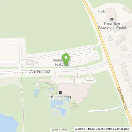 Standortübersicht der Tankstelle Stadtwerke Wedel GmbH in 22880 Wedel