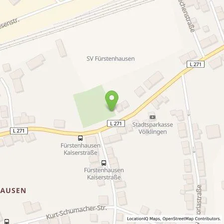 Standortübersicht der Tankstelle Stadtwerke Völklingen Vertrieb GmbH in 66333 Völklingen