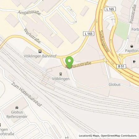 Standortübersicht der Tankstelle Stadtwerke Völklingen Vertrieb GmbH in 66333 Völklingen
