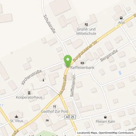 Standortübersicht der Tankstelle Elektro Maier GmbH in 84558 Kirchweidach