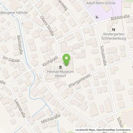 Standortübersicht der Tankstelle Gemeinde Altdorf in 71155 Altdorf