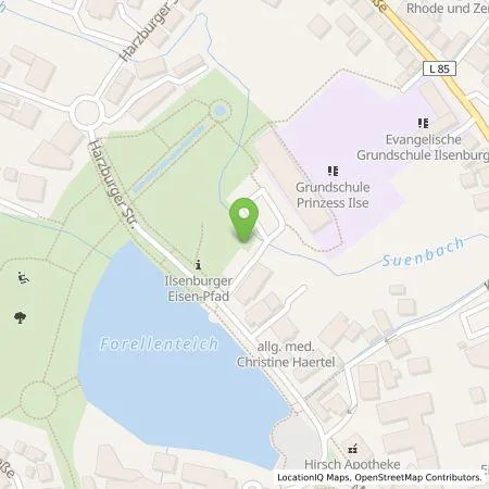 Standortübersicht der Tankstelle Stadtwerke Wernigerode GmbH in 38871 Ilsenburg